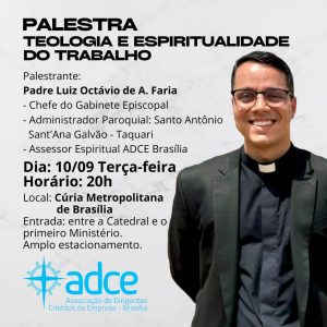 Palestra Teologia e Espiritualidade do Trabalho